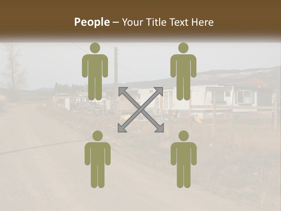 Wire Ruined Income PowerPoint Template