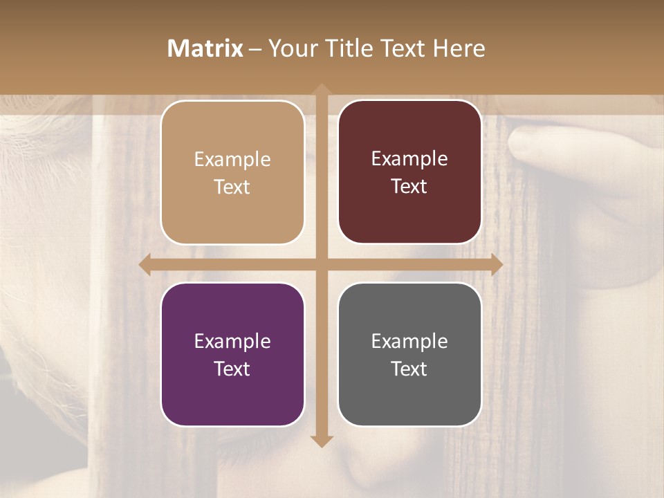 Exhausted Innocence Baby PowerPoint Template