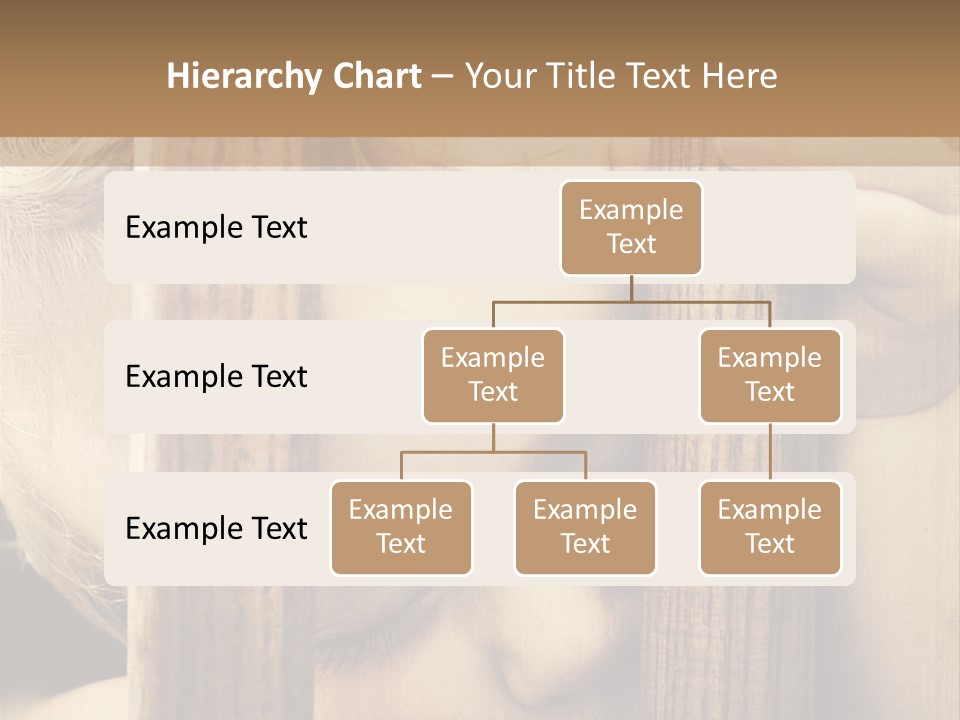 Exhausted Innocence Baby PowerPoint Template
