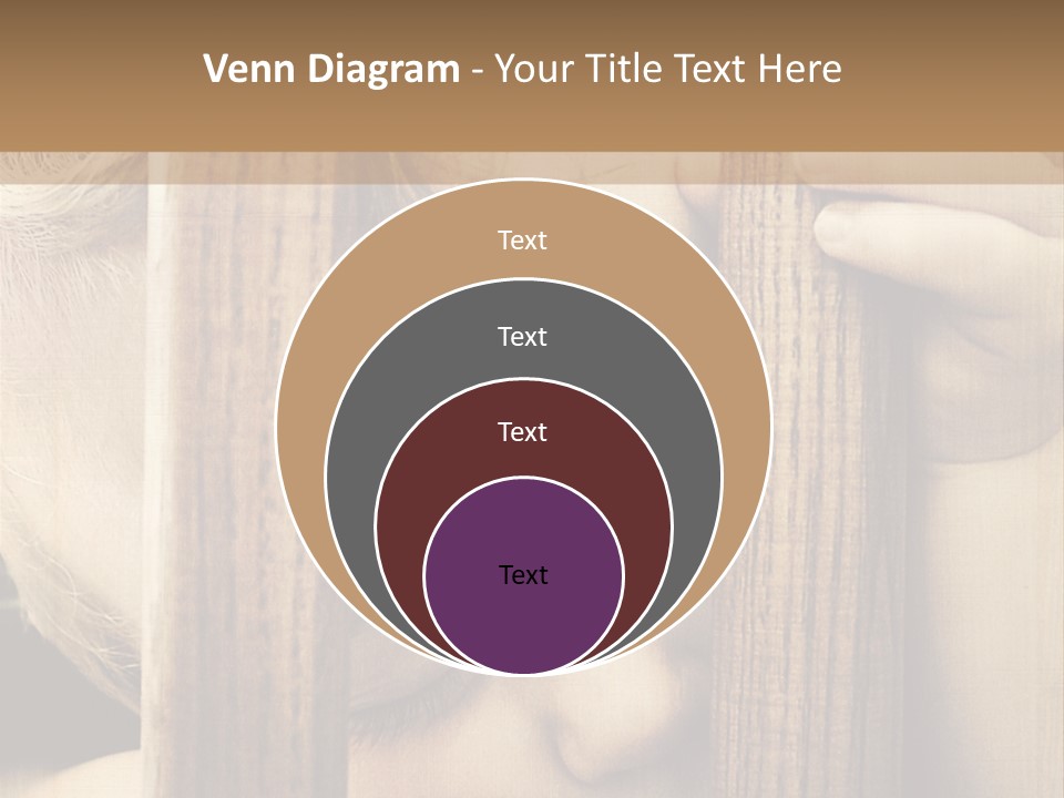 Exhausted Innocence Baby PowerPoint Template
