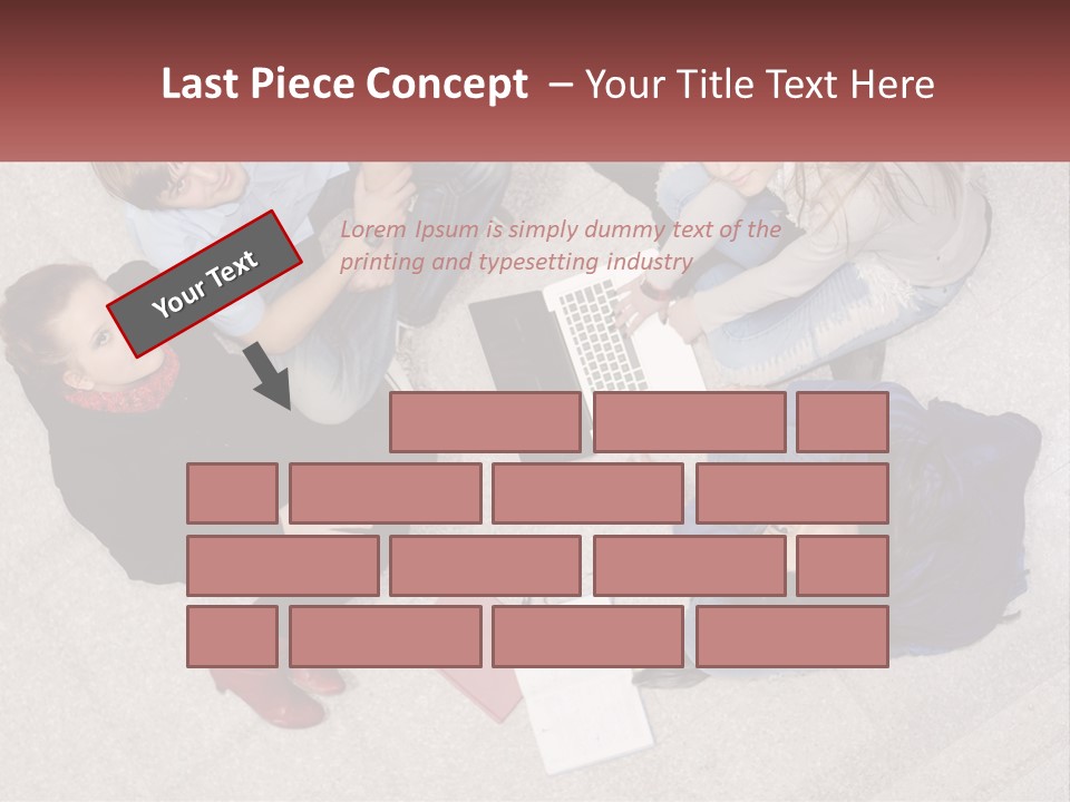 Businesspeople Youth Interaction PowerPoint Template