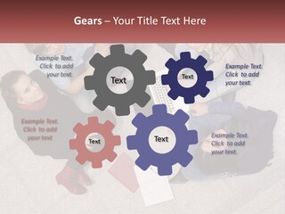 Businesspeople Youth Interaction PowerPoint Template