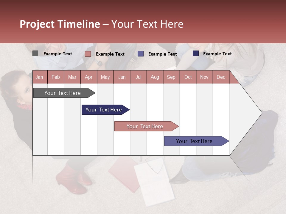 Businesspeople Youth Interaction PowerPoint Template