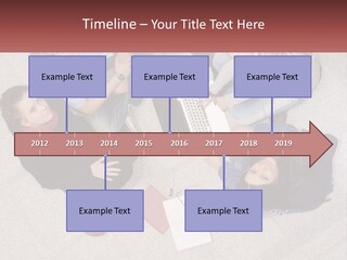 Businesspeople Youth Interaction PowerPoint Template