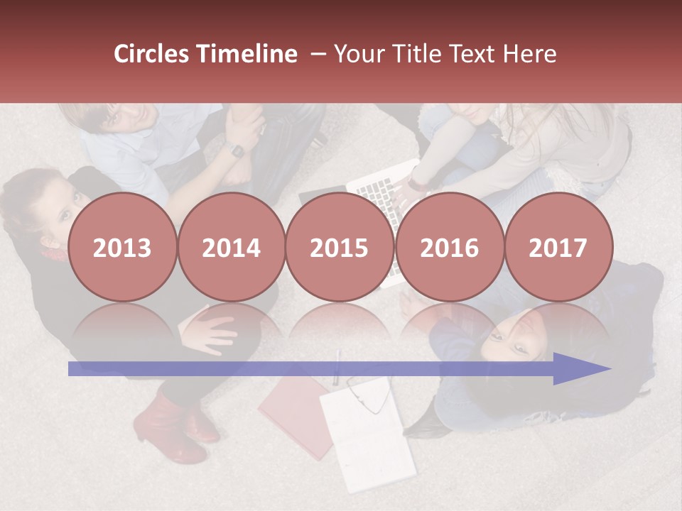 Businesspeople Youth Interaction PowerPoint Template