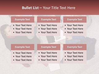 Businesspeople Youth Interaction PowerPoint Template