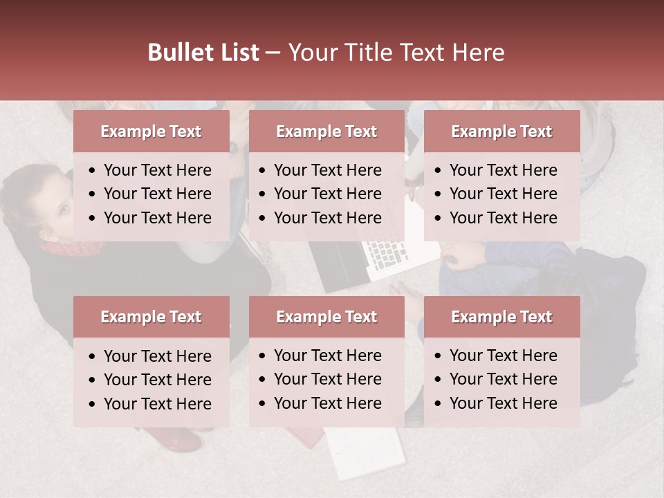 Businesspeople Youth Interaction PowerPoint Template