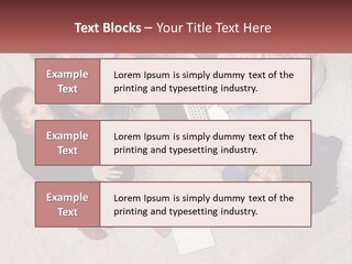 Businesspeople Youth Interaction PowerPoint Template