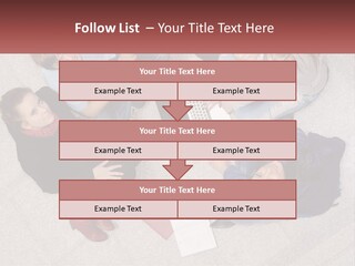 Businesspeople Youth Interaction PowerPoint Template