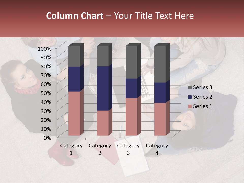 Businesspeople Youth Interaction PowerPoint Template