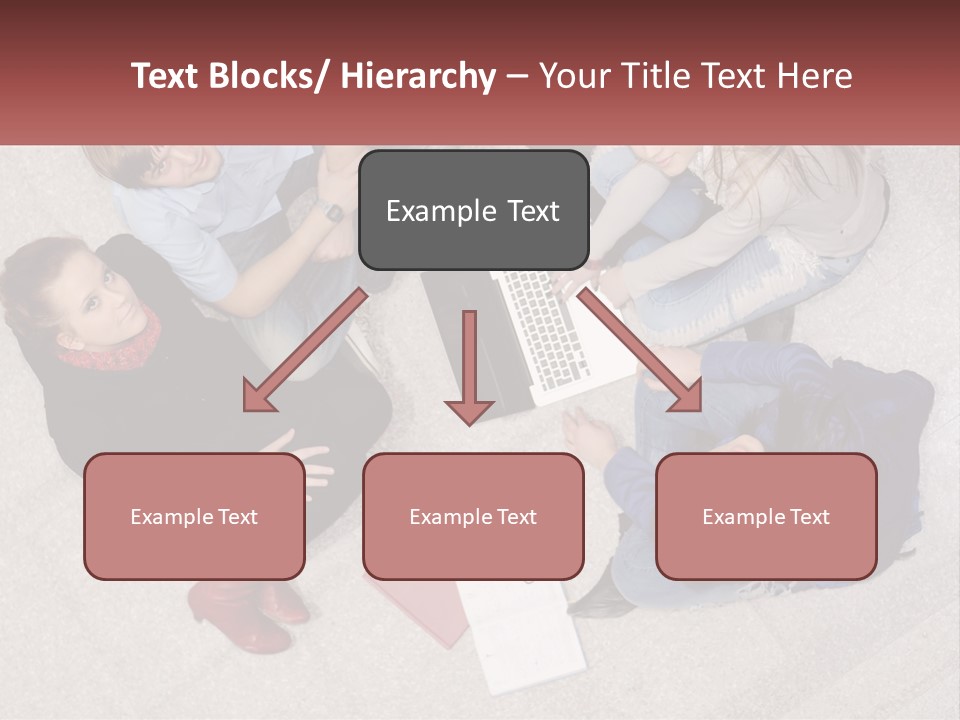 Businesspeople Youth Interaction PowerPoint Template