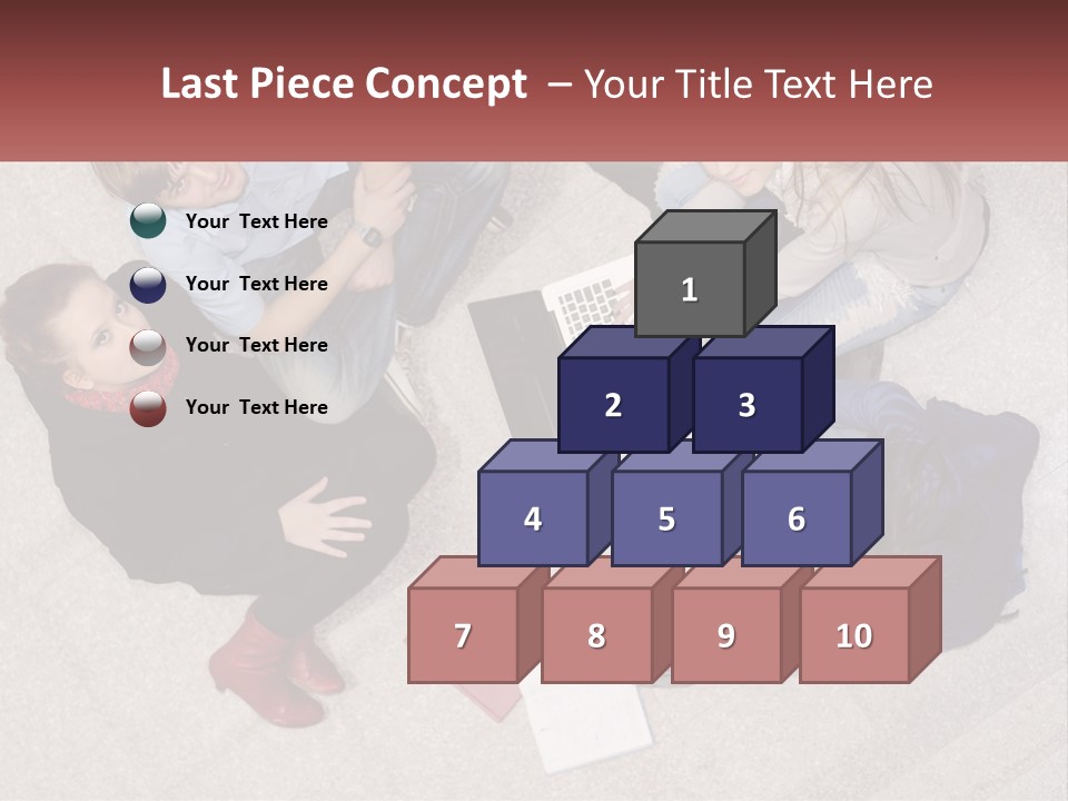 Businesspeople Youth Interaction PowerPoint Template