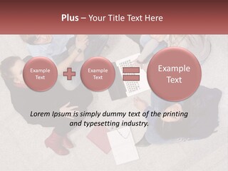 Businesspeople Youth Interaction PowerPoint Template