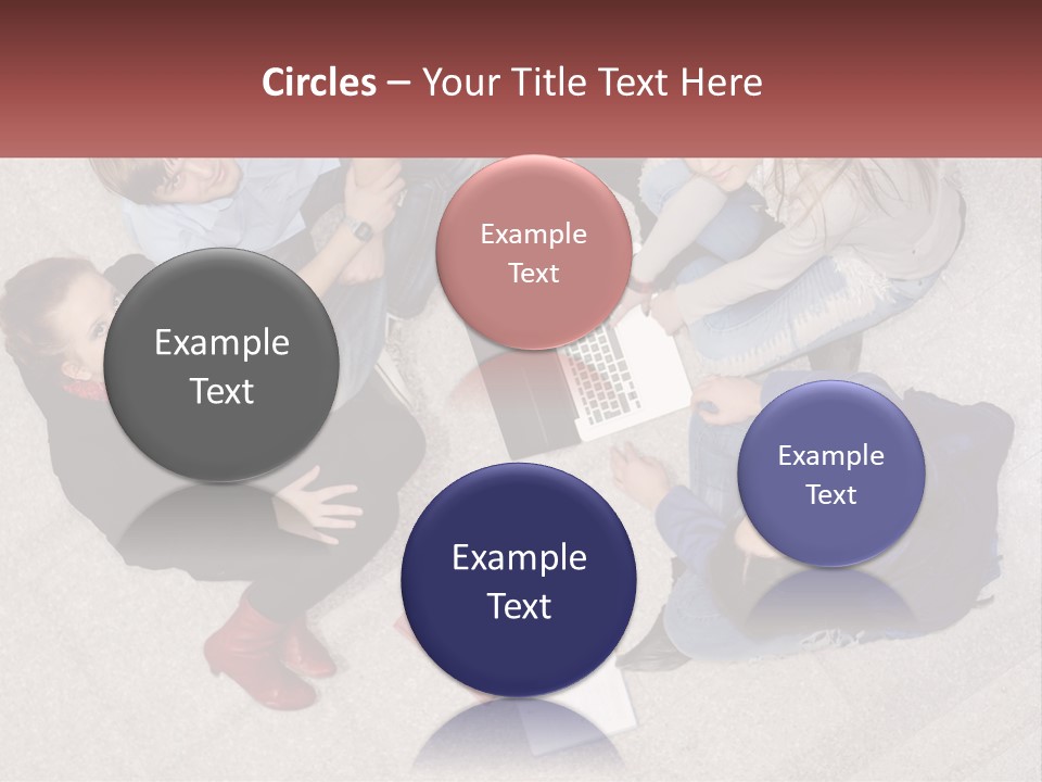 Businesspeople Youth Interaction PowerPoint Template