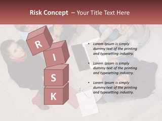 Businesspeople Youth Interaction PowerPoint Template