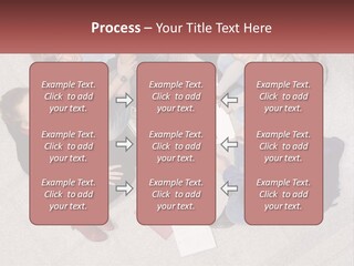 Businesspeople Youth Interaction PowerPoint Template