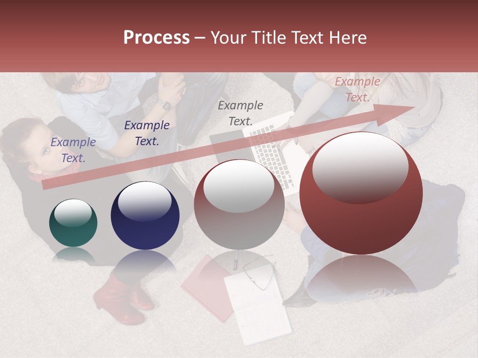 Businesspeople Youth Interaction PowerPoint Template