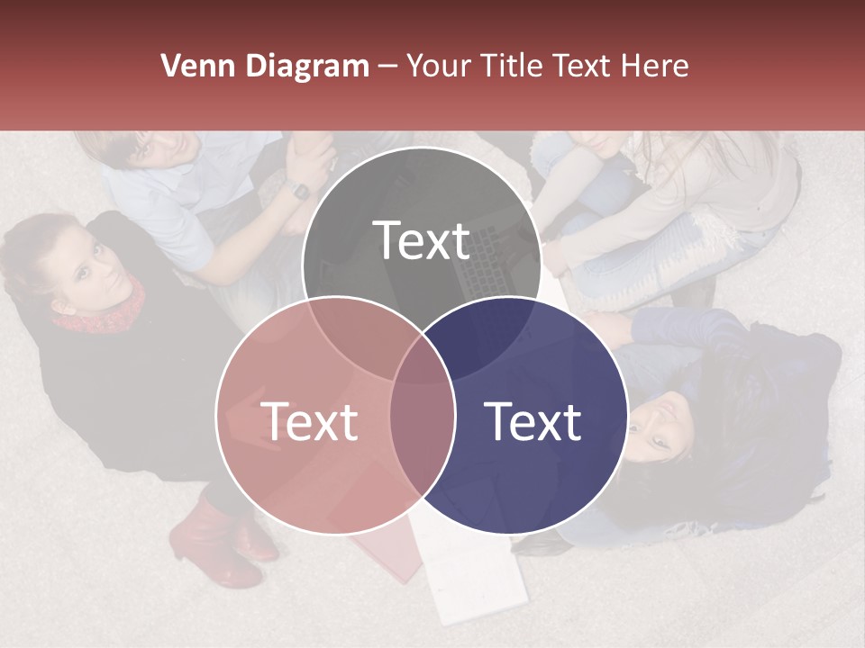 Businesspeople Youth Interaction PowerPoint Template