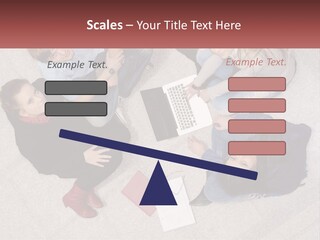 Businesspeople Youth Interaction PowerPoint Template