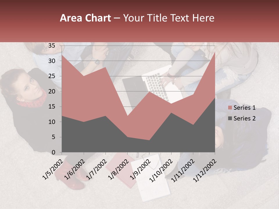 Businesspeople Youth Interaction PowerPoint Template