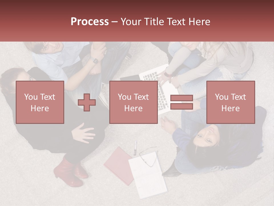 Businesspeople Youth Interaction PowerPoint Template