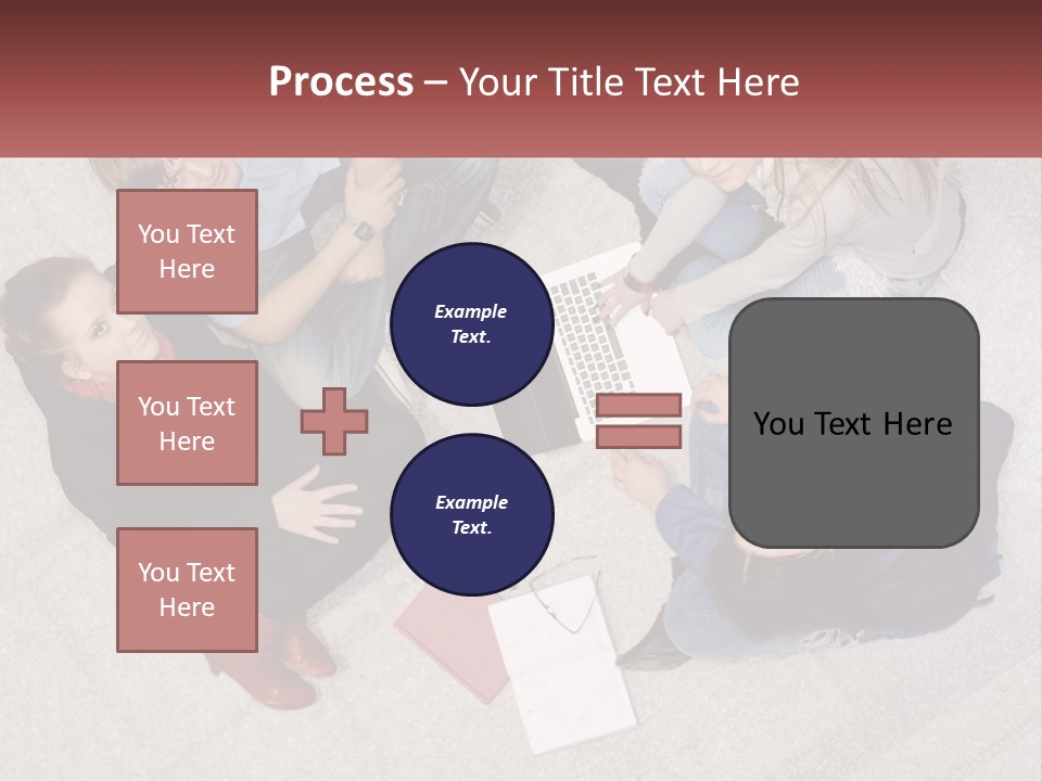 Businesspeople Youth Interaction PowerPoint Template