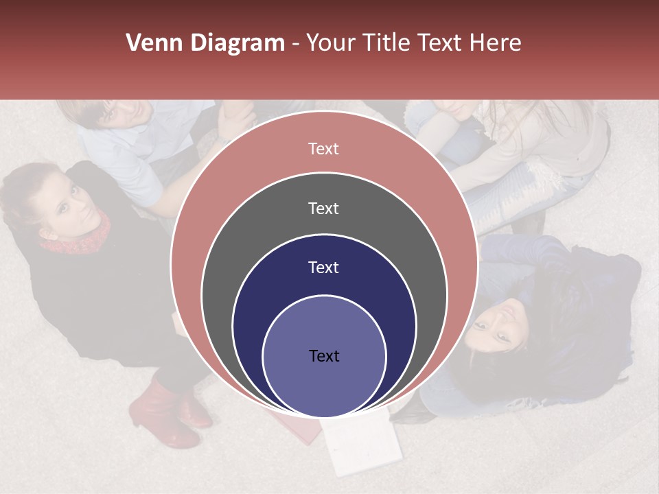Businesspeople Youth Interaction PowerPoint Template