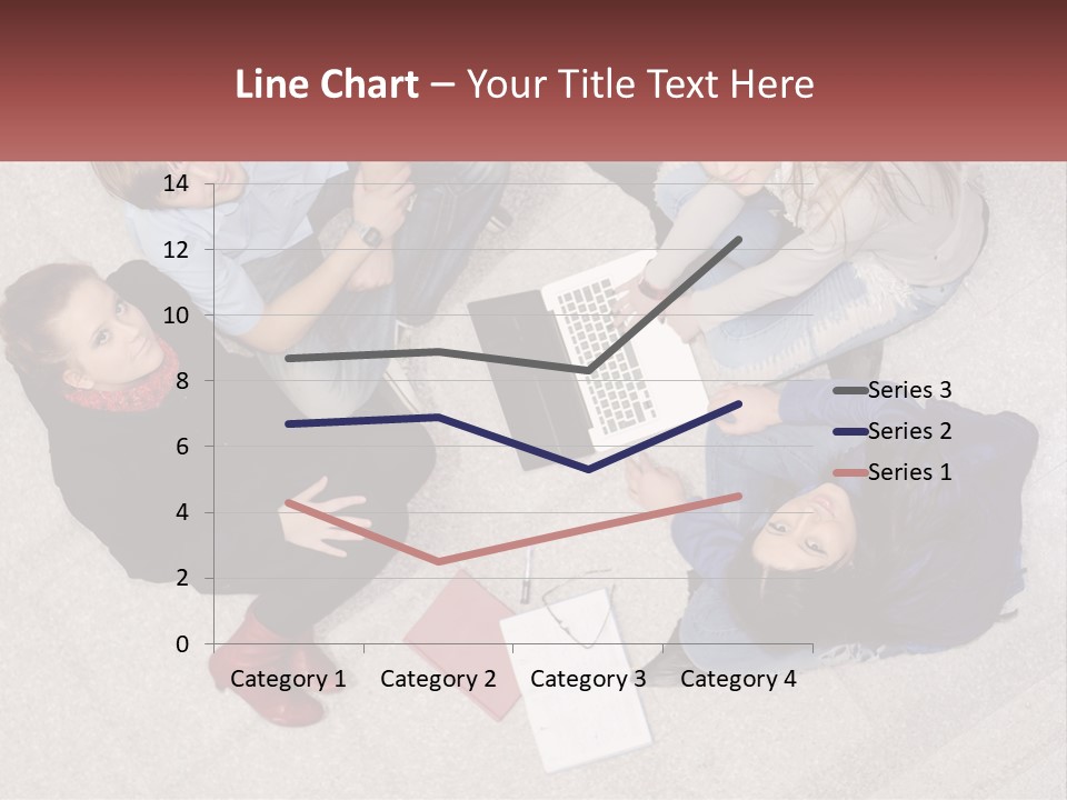Businesspeople Youth Interaction PowerPoint Template