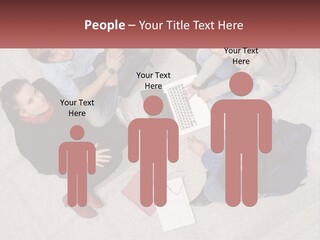 Businesspeople Youth Interaction PowerPoint Template