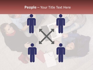 Businesspeople Youth Interaction PowerPoint Template