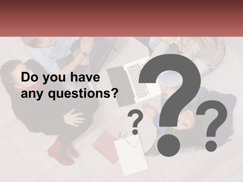 Businesspeople Youth Interaction PowerPoint Template