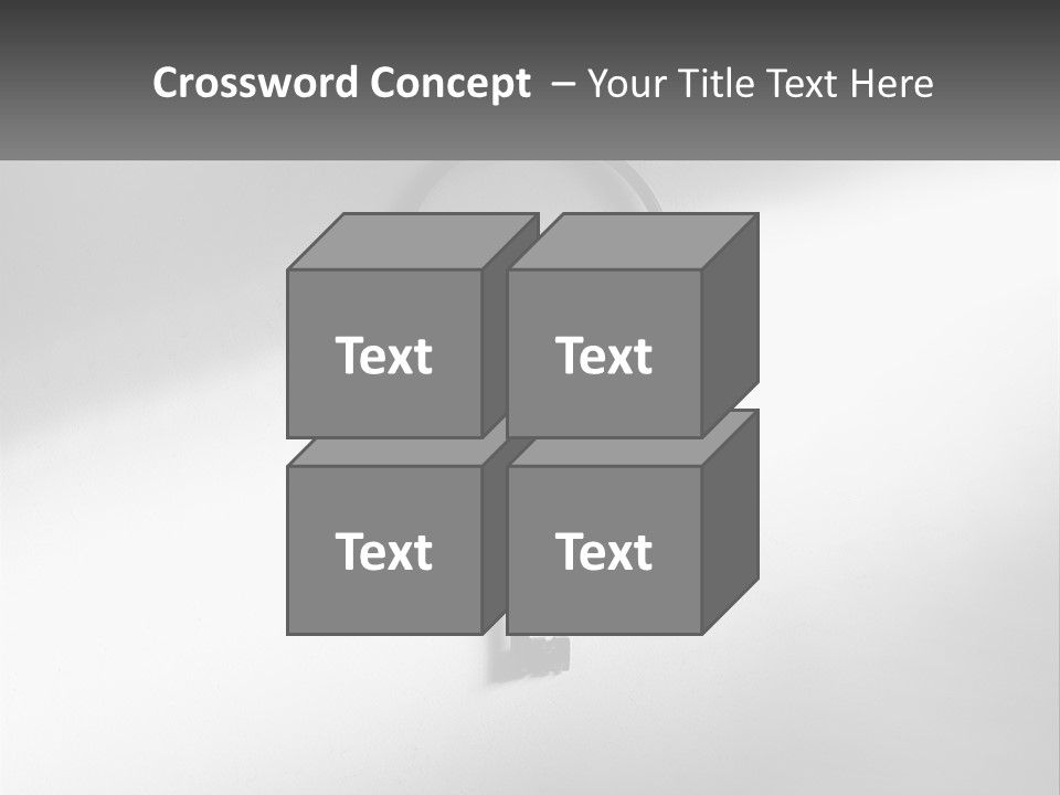 Old Key Nail PowerPoint Template