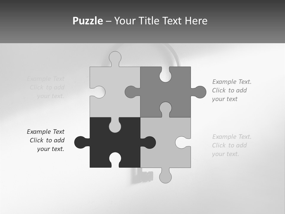 Old Key Nail PowerPoint Template
