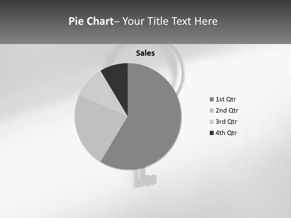 Old Key Nail PowerPoint Template