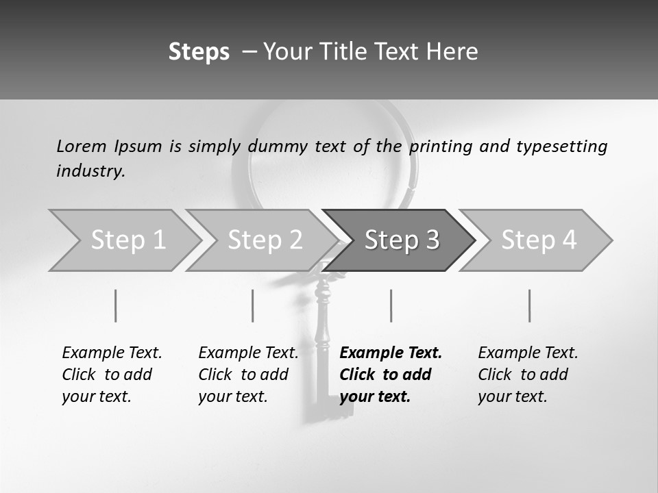 Old Key Nail PowerPoint Template