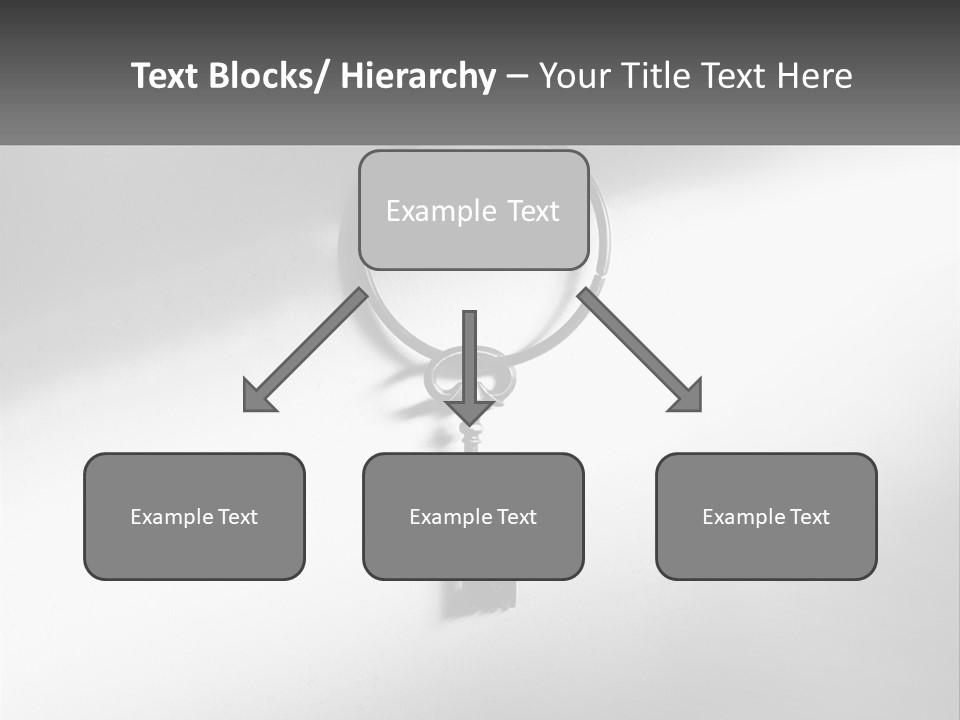 Old Key Nail PowerPoint Template