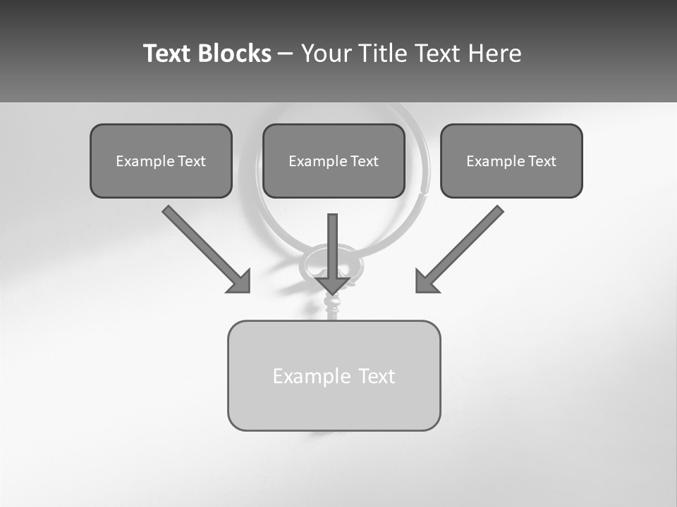 Old Key Nail PowerPoint Template