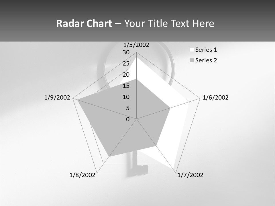 Old Key Nail PowerPoint Template