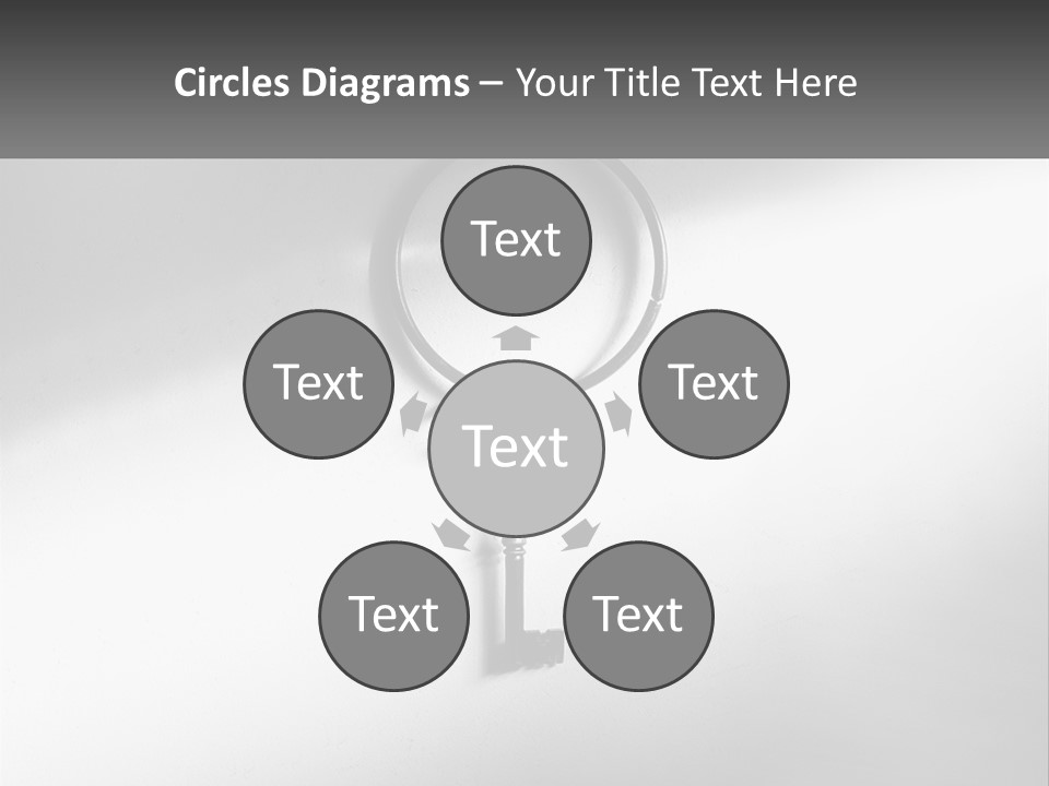 Old Key Nail PowerPoint Template