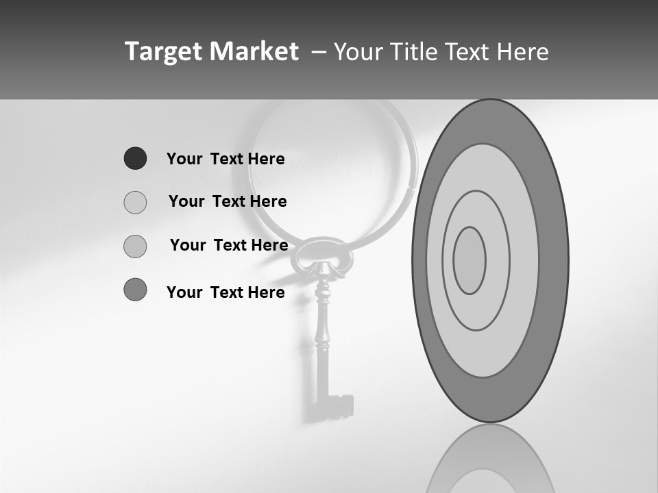 Old Key Nail PowerPoint Template