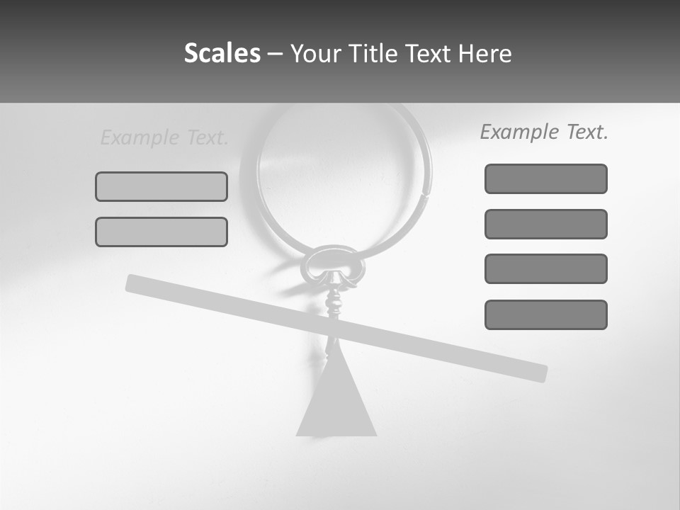 Old Key Nail PowerPoint Template