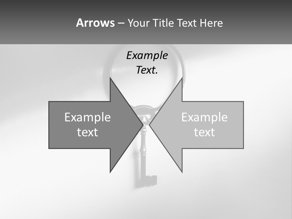 Old Key Nail PowerPoint Template