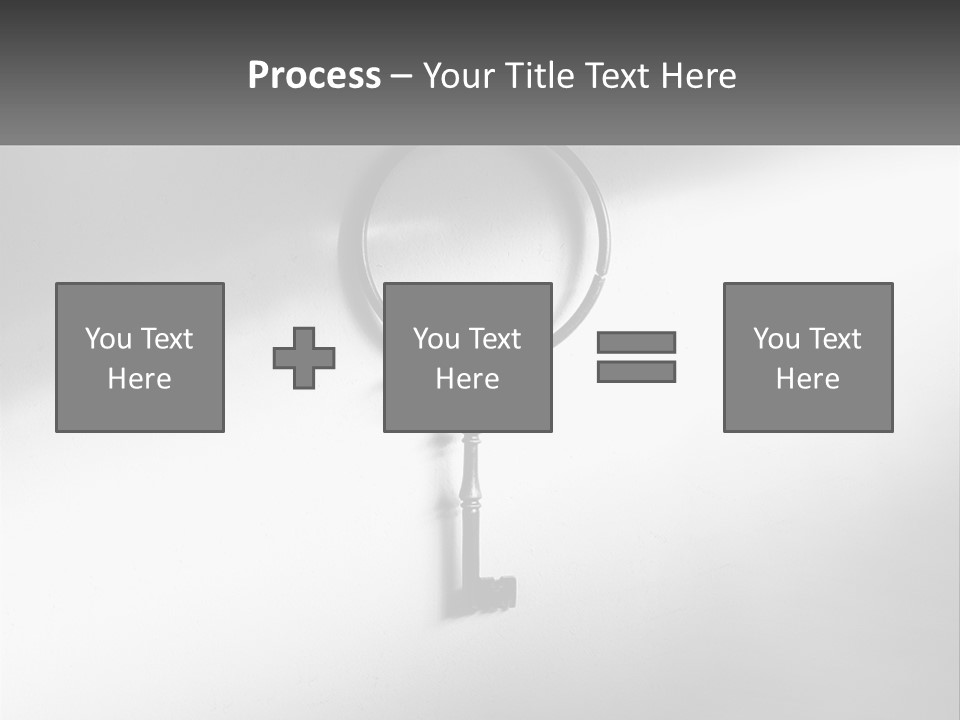 Old Key Nail PowerPoint Template