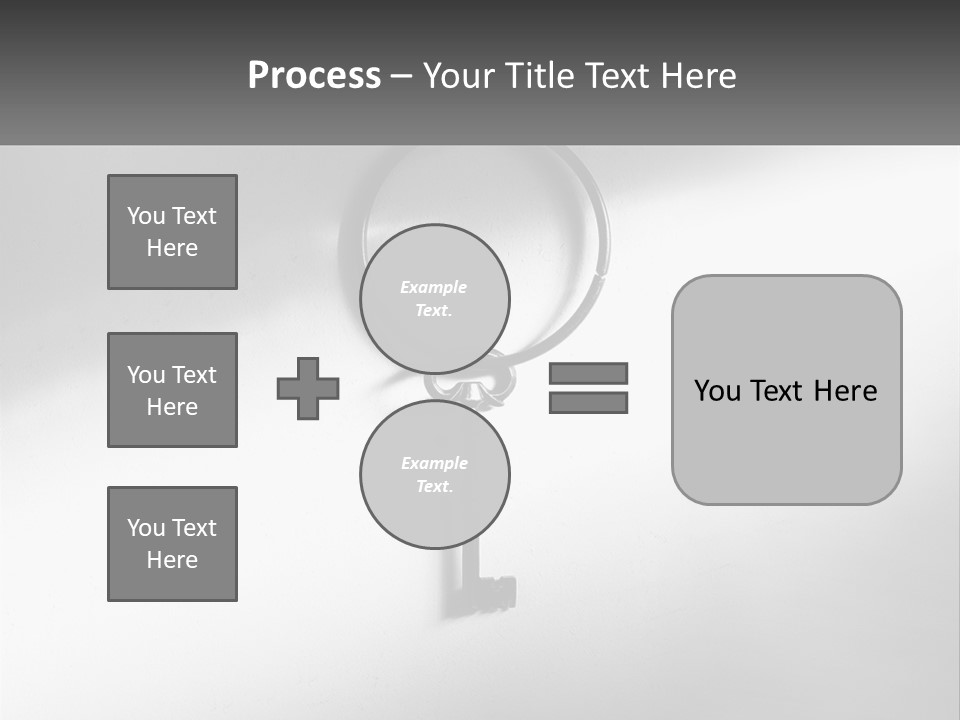 Old Key Nail PowerPoint Template