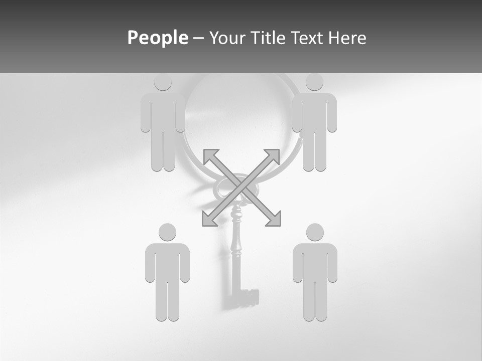 Old Key Nail PowerPoint Template