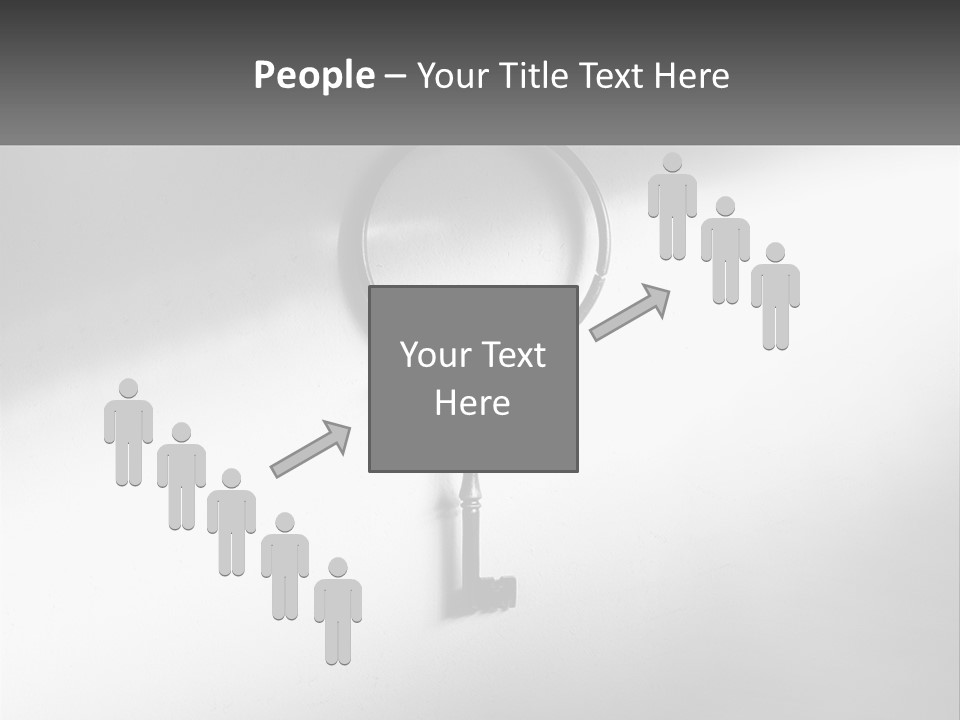 Old Key Nail PowerPoint Template