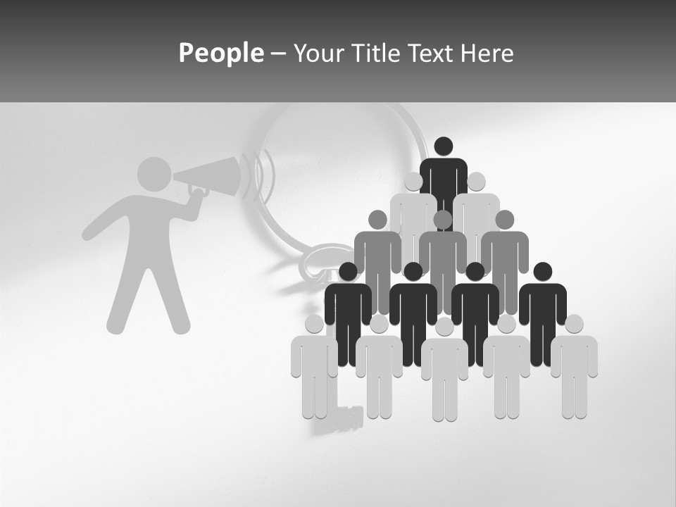 Old Key Nail PowerPoint Template