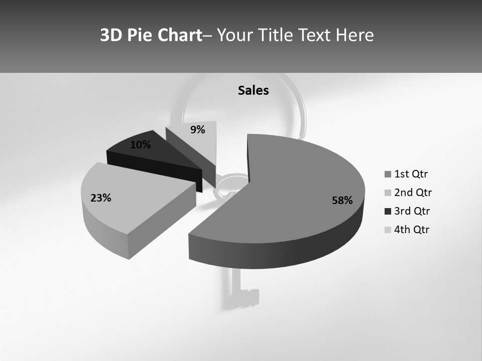 Old Key Nail PowerPoint Template