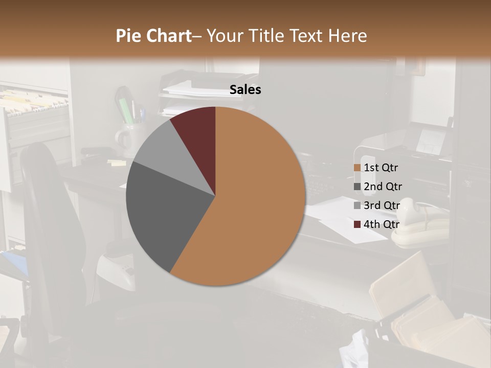 Computer Room Folders PowerPoint Template