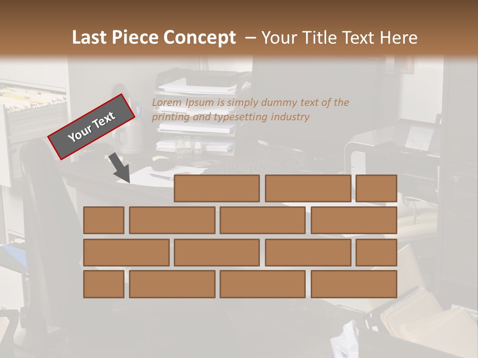 Computer Room Folders PowerPoint Template